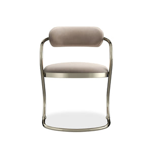 Caracole Retrospect Dining Chair – front view