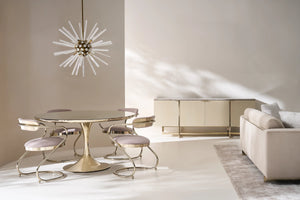 Caracole Retrospect Dining Chair – side view