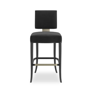 Caracole Reserved Seating Bar Stool – front view