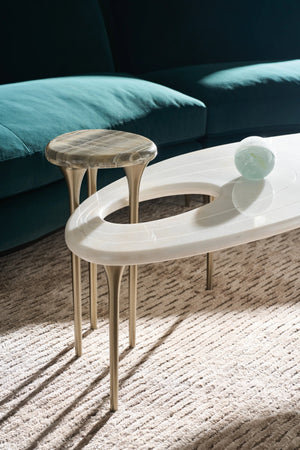 Caracole Resonance Cocktail Table – side view