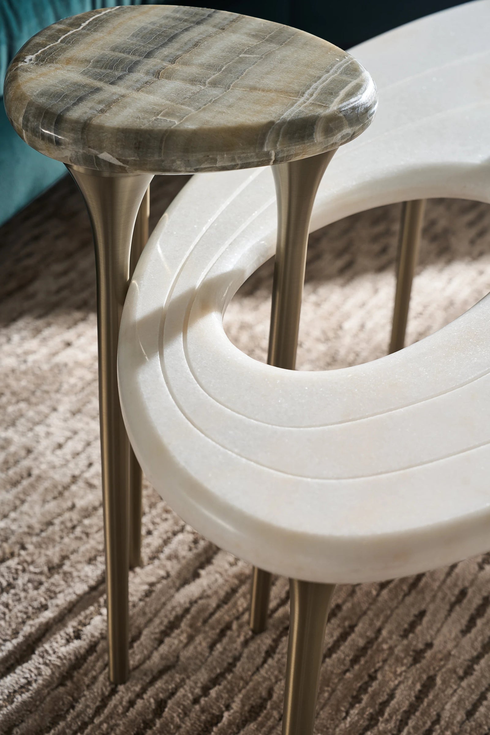 Caracole Resonance Cocktail Table – room setting