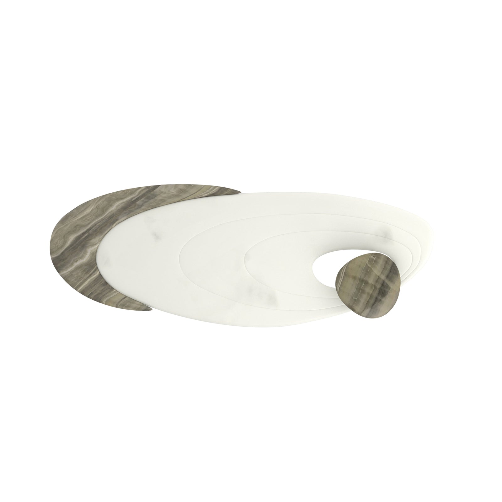 Caracole Resonance Cocktail Table – top view
