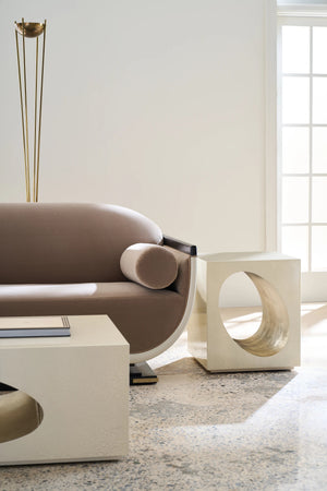 Caracole Chasm End Table – angle view