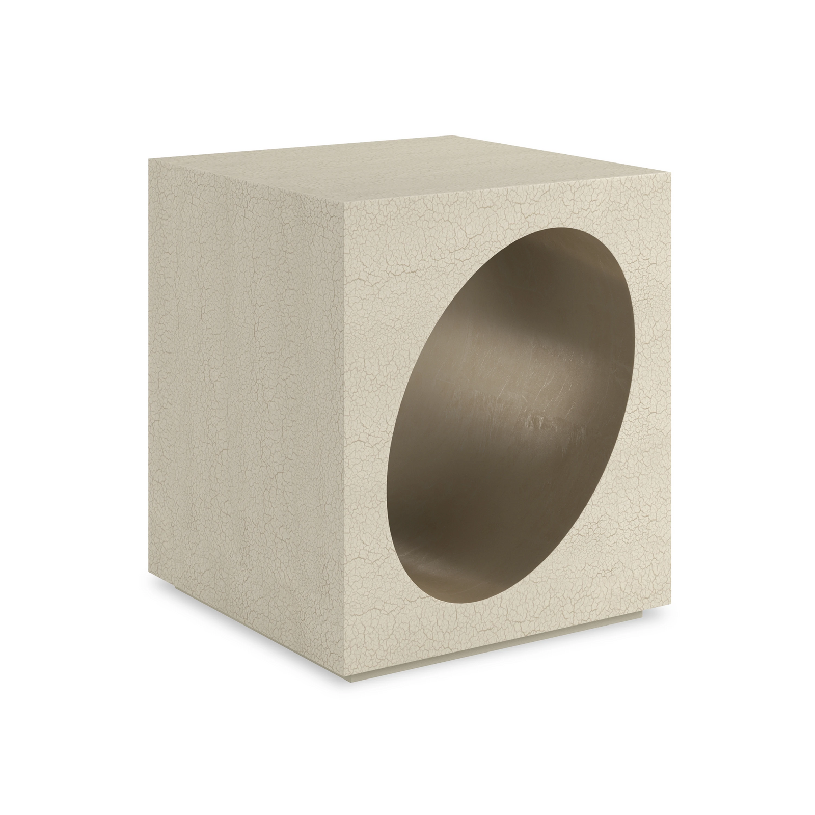 Caracole Chasm End Table – side view