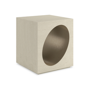 Caracole Chasm End Table – side view