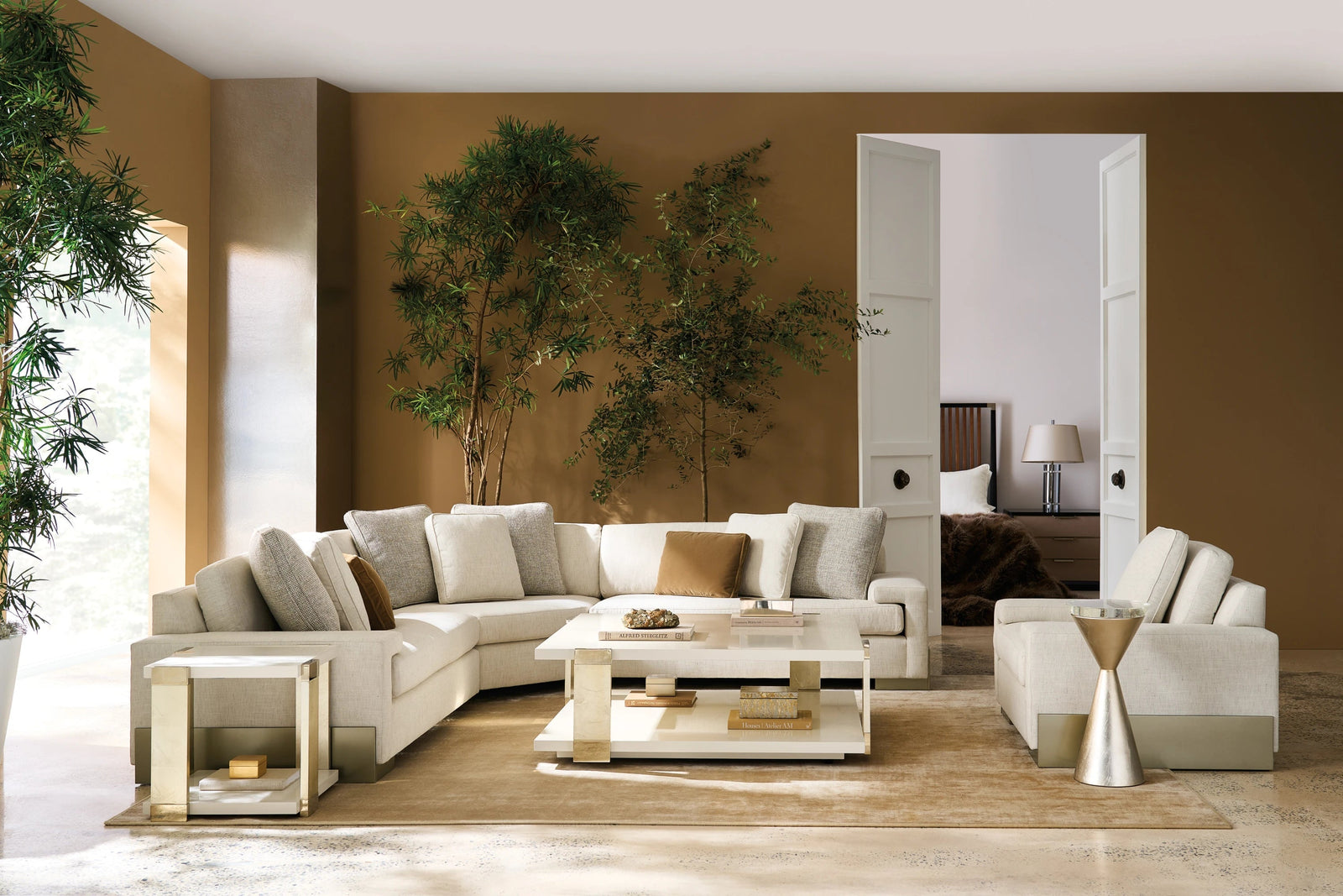 Caracole I'll Take the Corner End Table – angle view