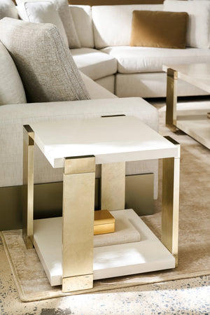 Caracole I'll Take the Corner End Table – side view