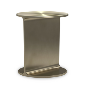 Caracole Rivet Side Table – angle view