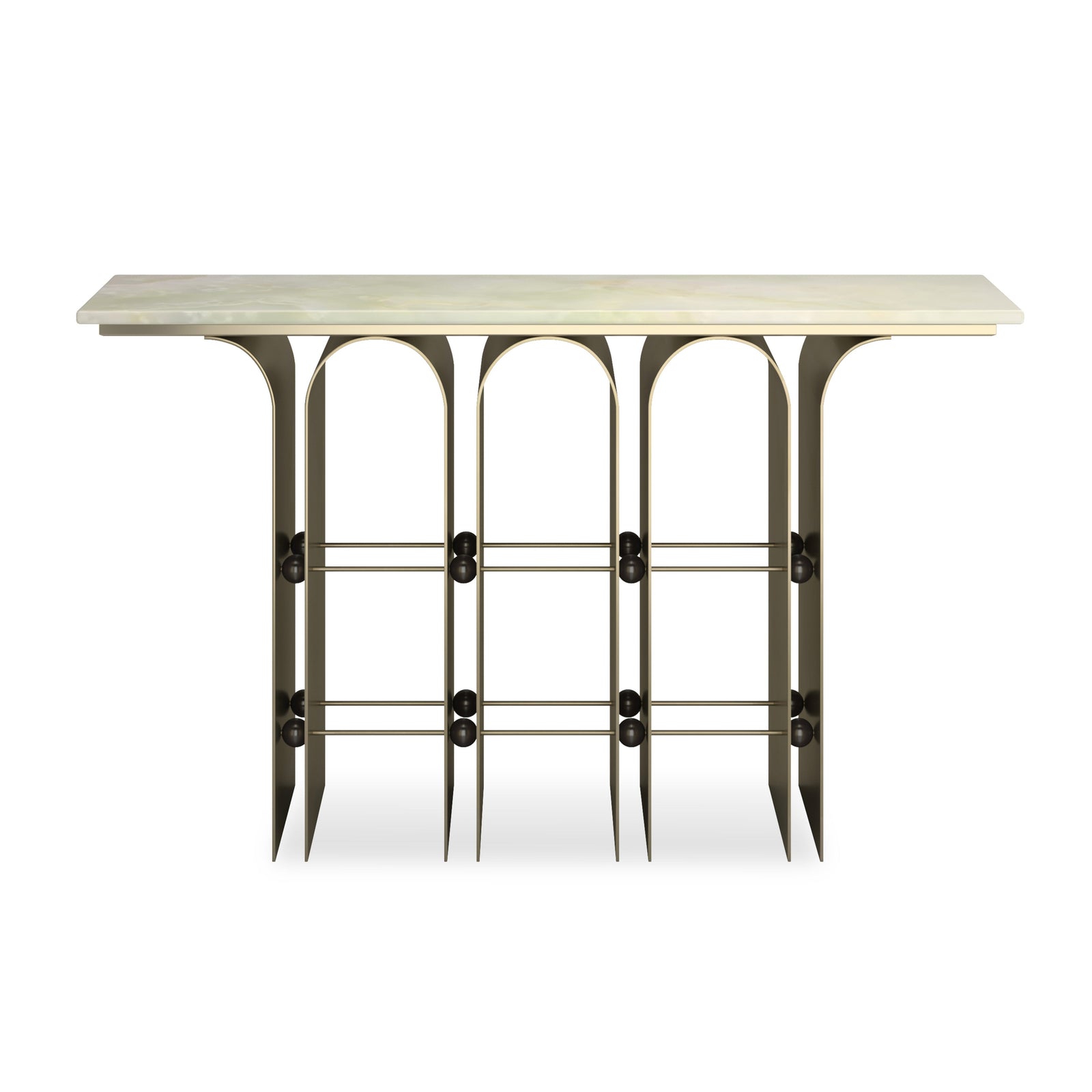 Caracole Nexus Console Table – front view