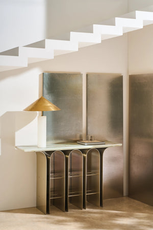 Caracole Nexus Console Table – angle view
