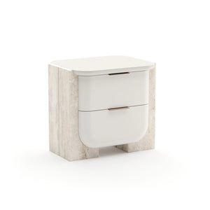 Caracole Overlap Nightstand – side view