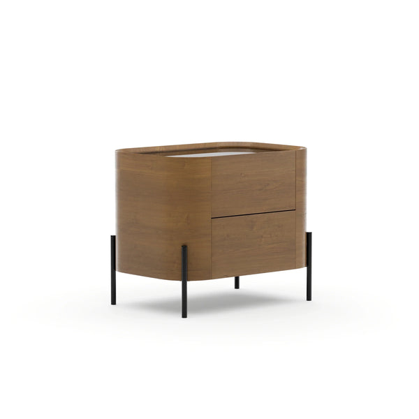 Caracole Atom Nightstand – front view
