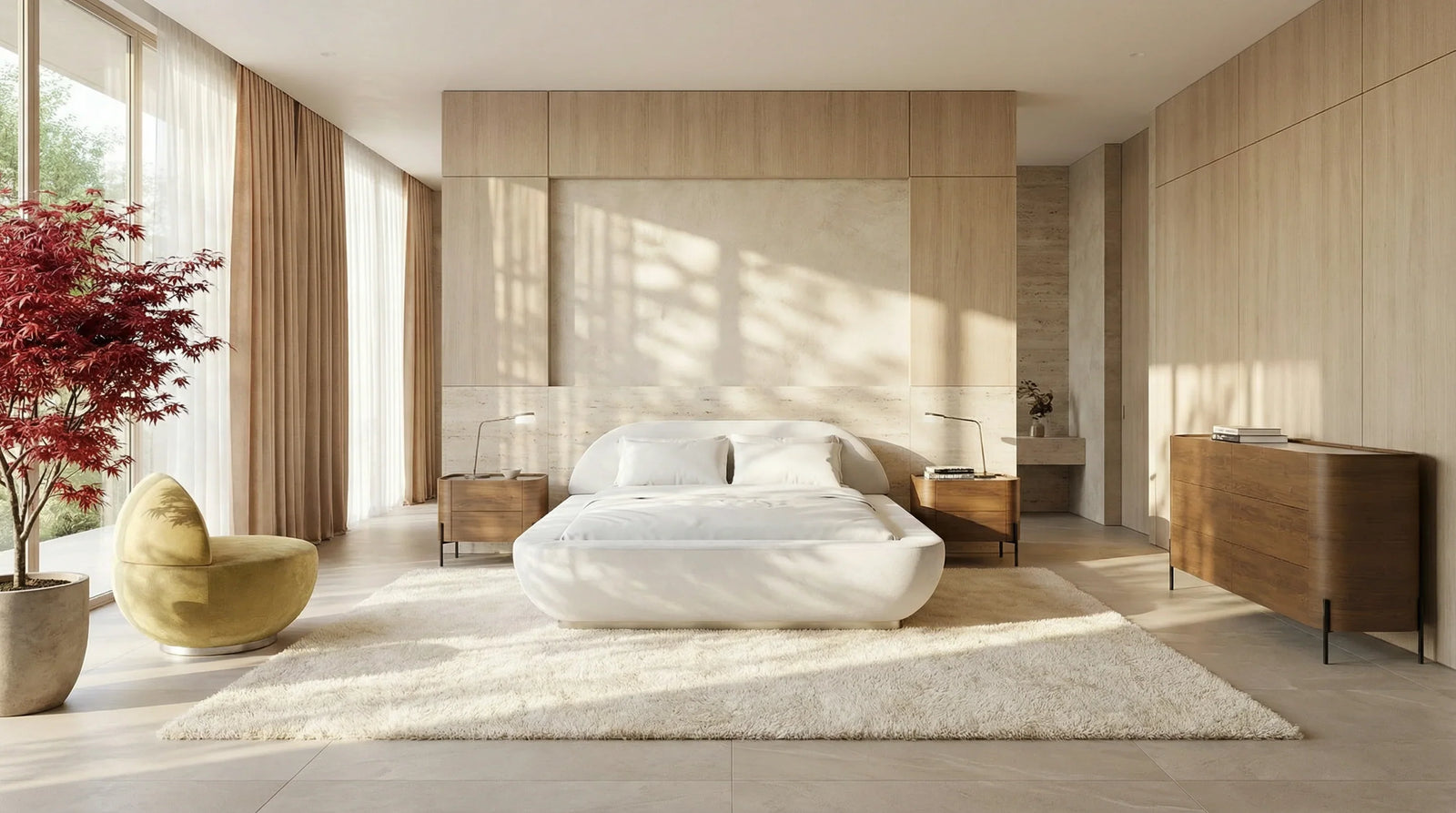 Caracole Jagger Bed – side view