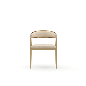 Caracole Dario Arm Chair – front view