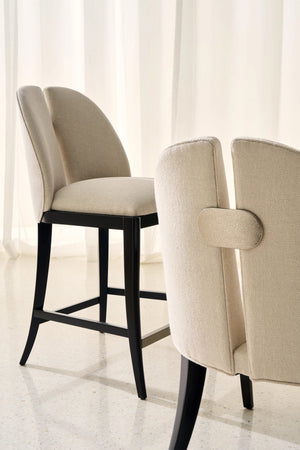 Caracole Cameo Counter Stool – angle view