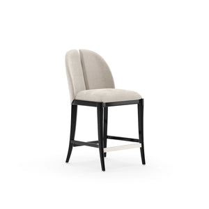 Caracole Cameo Counter Stool – side view
