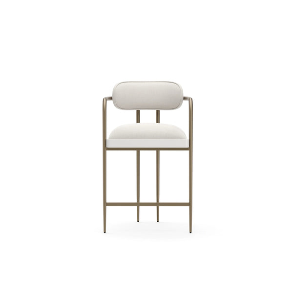 Caracole Emphasis Counter Stool – front view