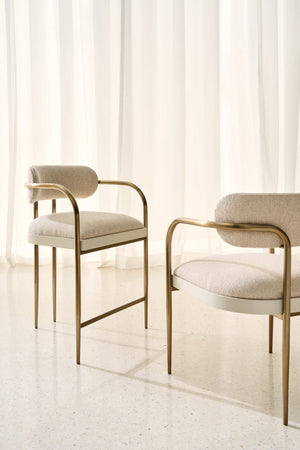 Caracole Emphasis Counter Stool – angle view