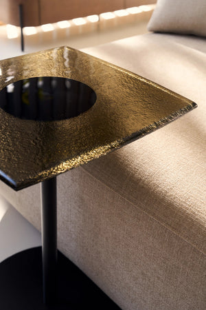 Caracole Resurface Side Table – front view
