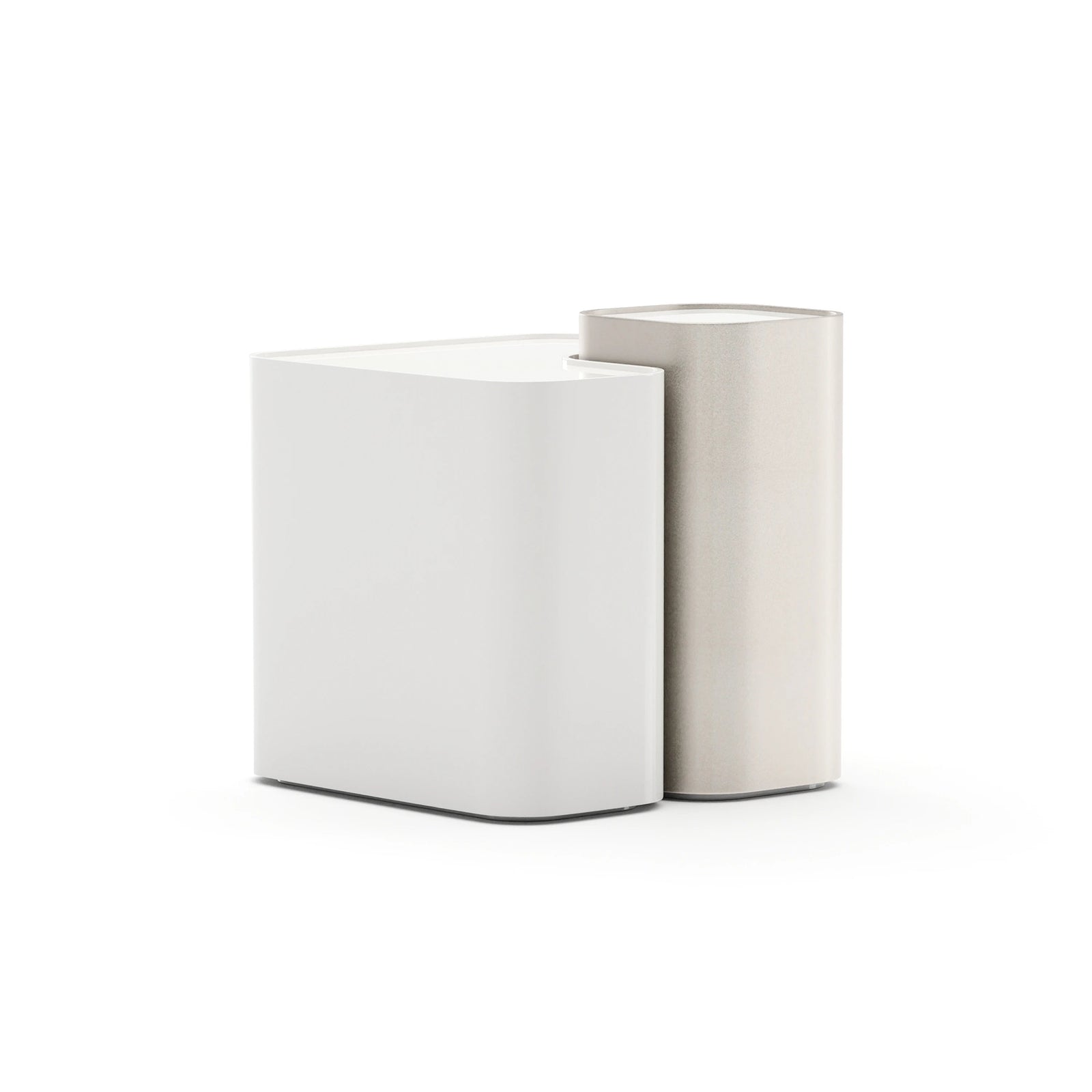 Caracole Bloc Bunching Side Table – angle view