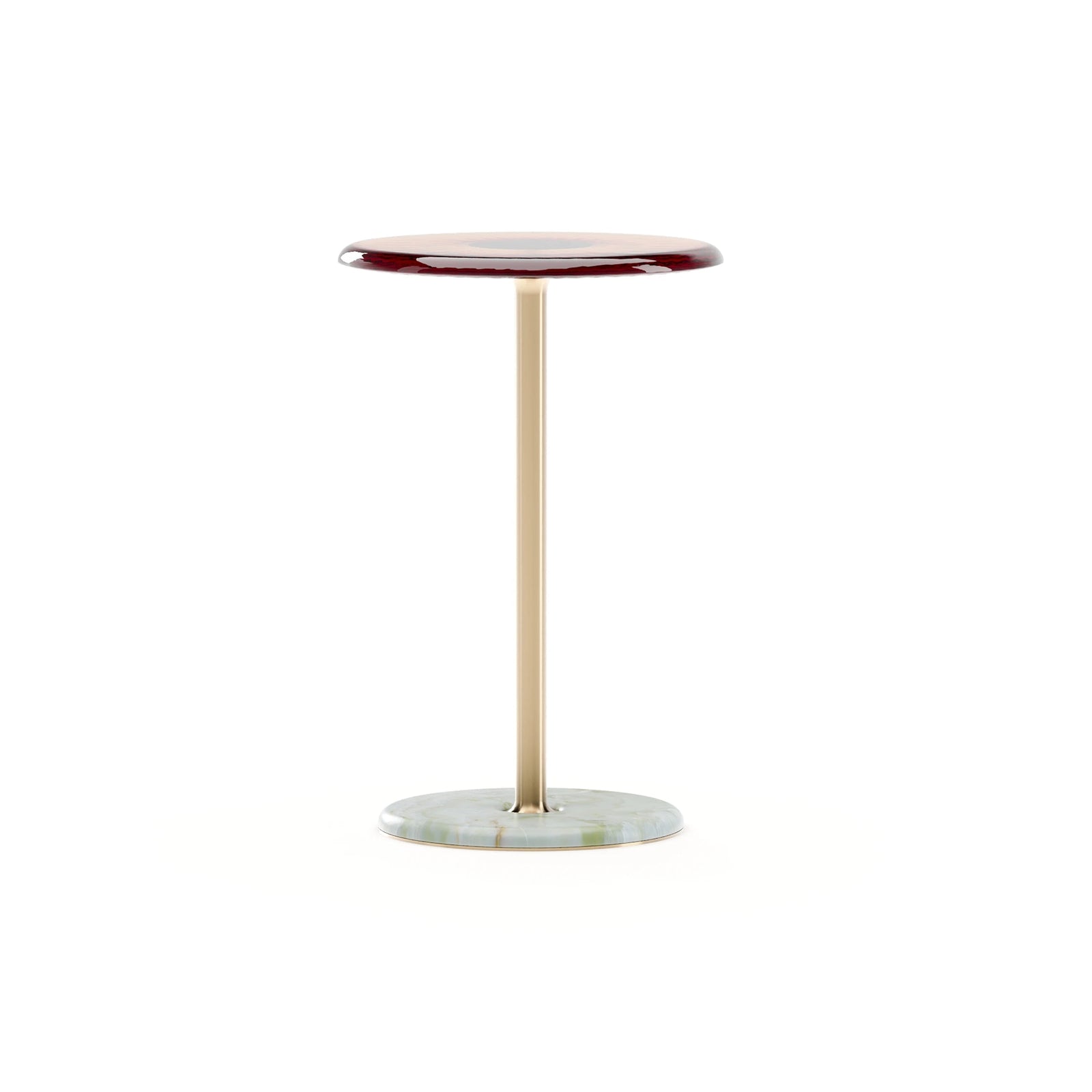 Caracole Tension Spot Table – front view