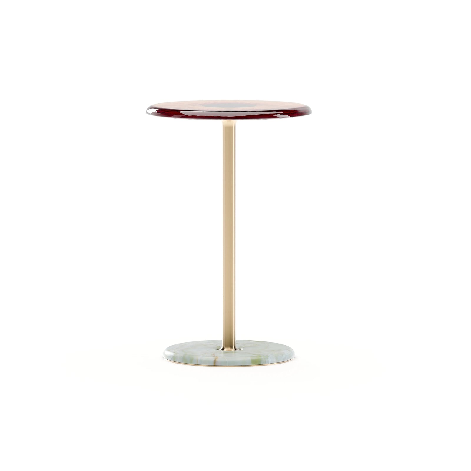 Caracole Tension Spot Table – front view