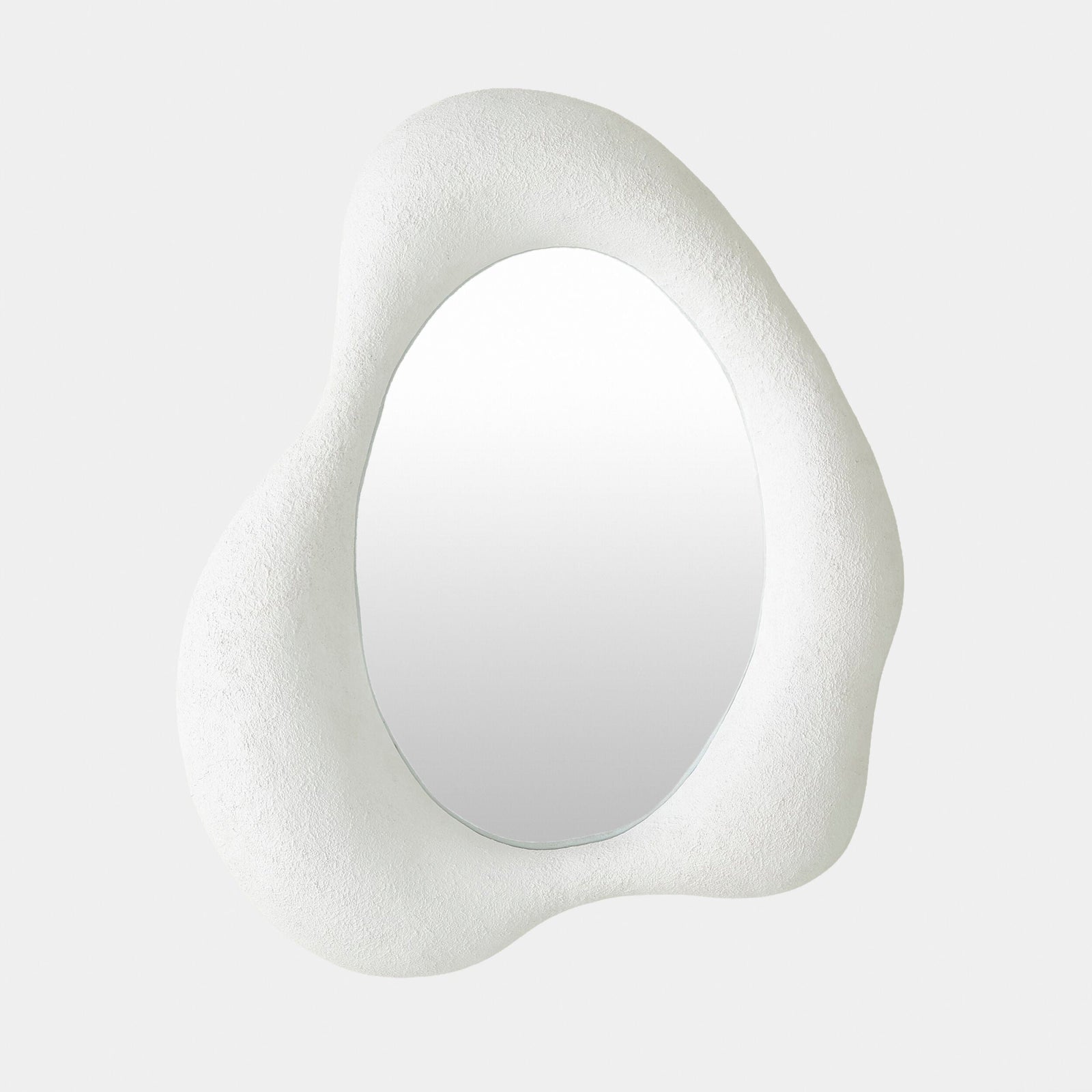 Global Views Amorphous Elongated Organic Mirror – front view