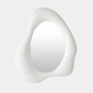 Global Views Amorphous Elongated Organic Mirror – front view