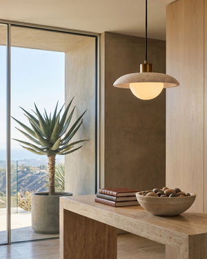 Cavertine Pendant – room setting