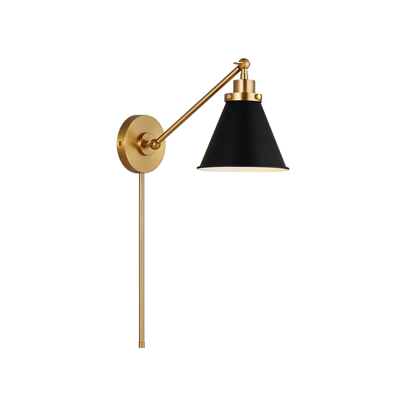 Wellfleet One-Arm Cone Sconce