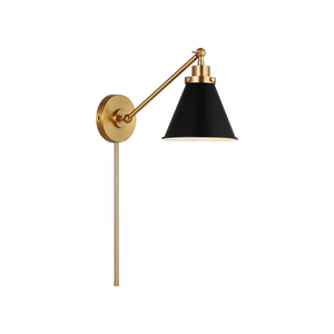 Wellfleet One-Arm Cone Sconce