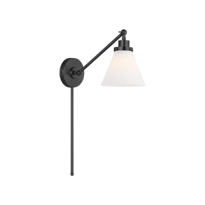 Wellfleet One-Arm Cone Sconce