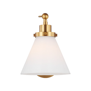 Wellfleet One-Arm Cone Sconce