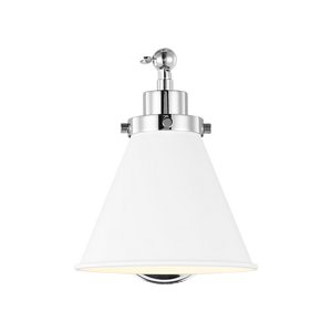 Wellfleet One-Arm Cone Sconce