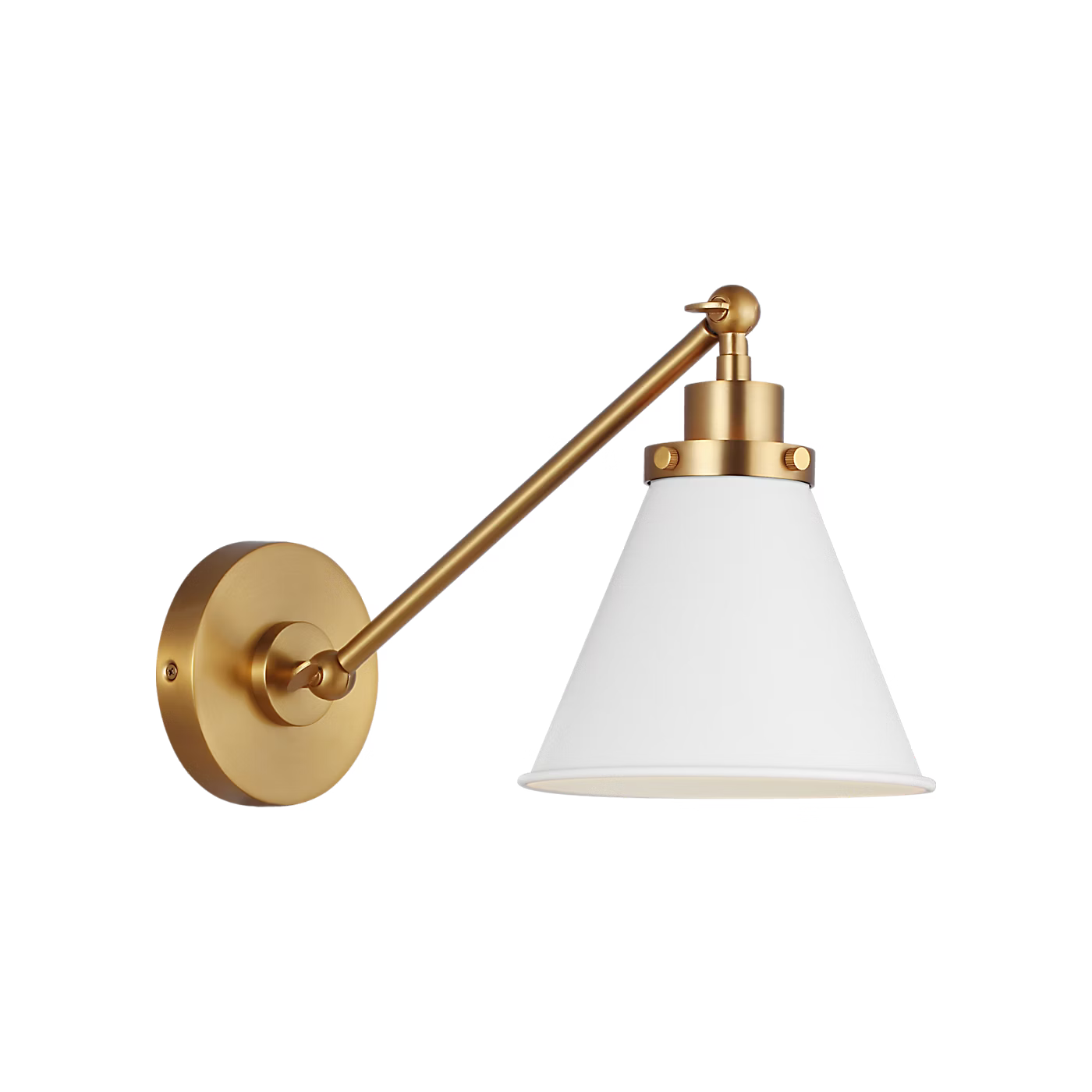 Wellfleet One-Arm Cone Sconce