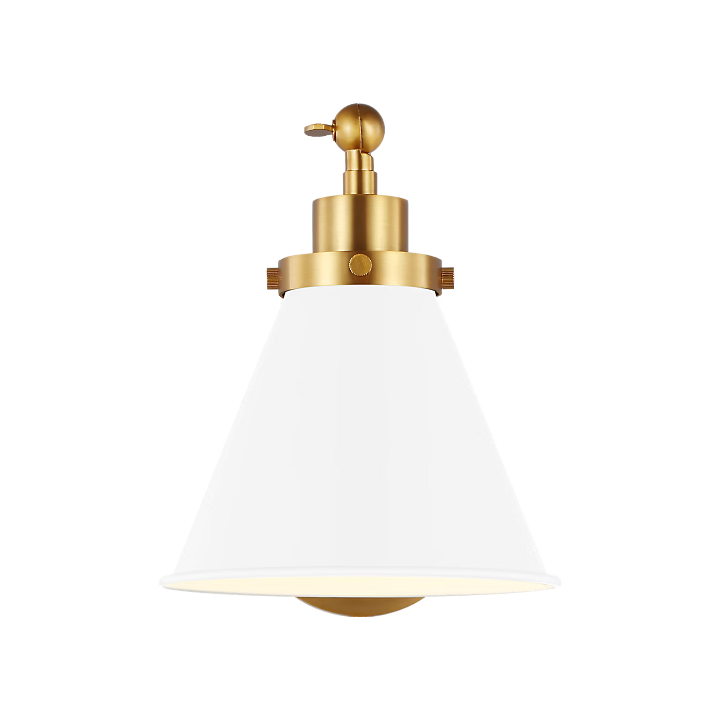 Wellfleet One-Arm Cone Sconce