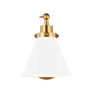 Wellfleet One-Arm Cone Sconce