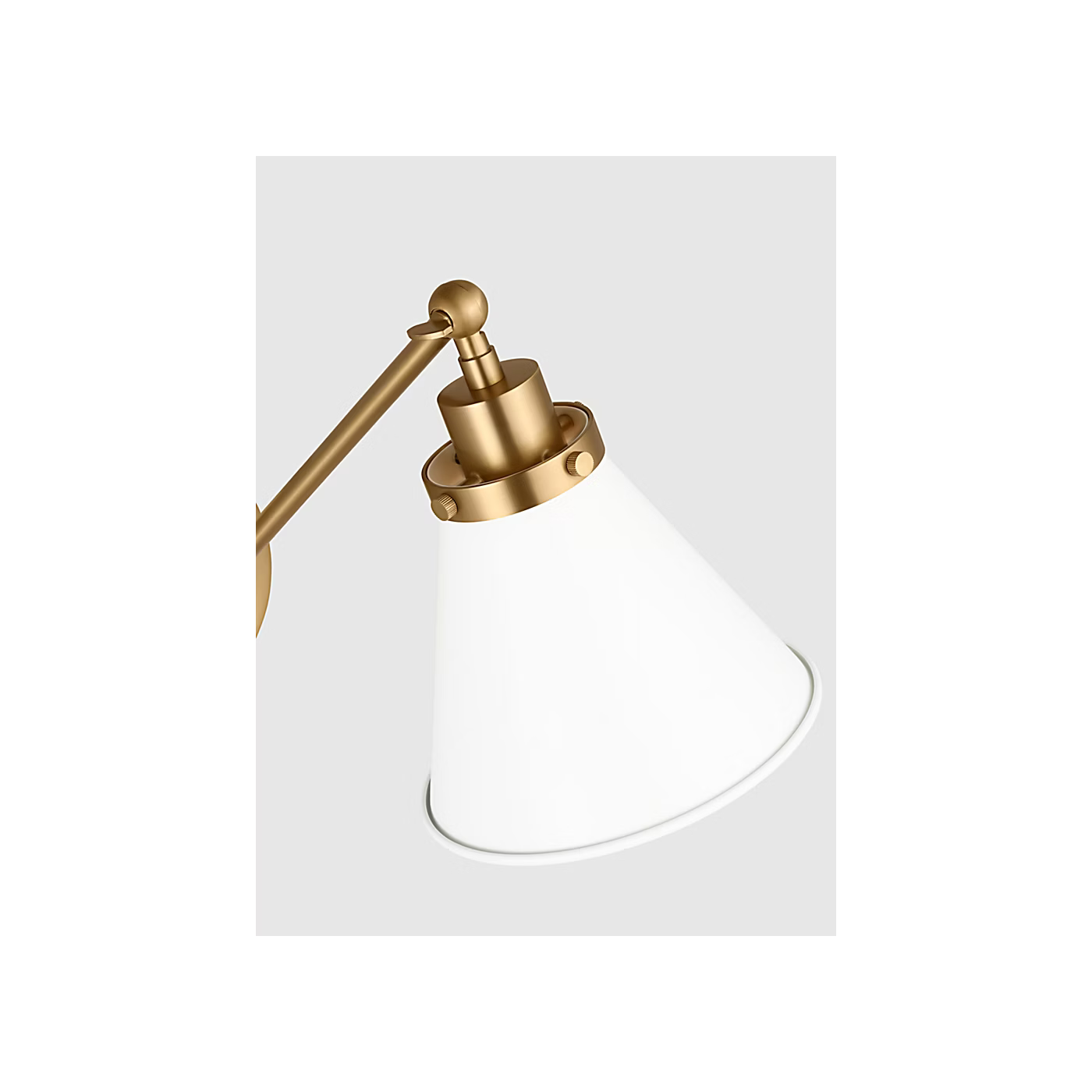 Wellfleet One-Arm Cone Sconce