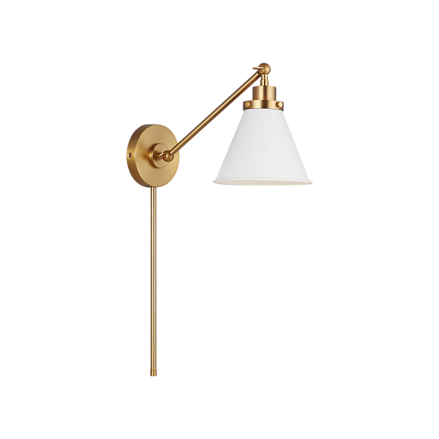 Wellfleet One-Arm Cone Sconce