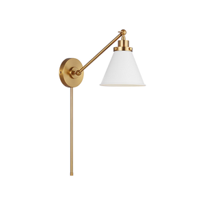 Wellfleet One-Arm Cone Sconce