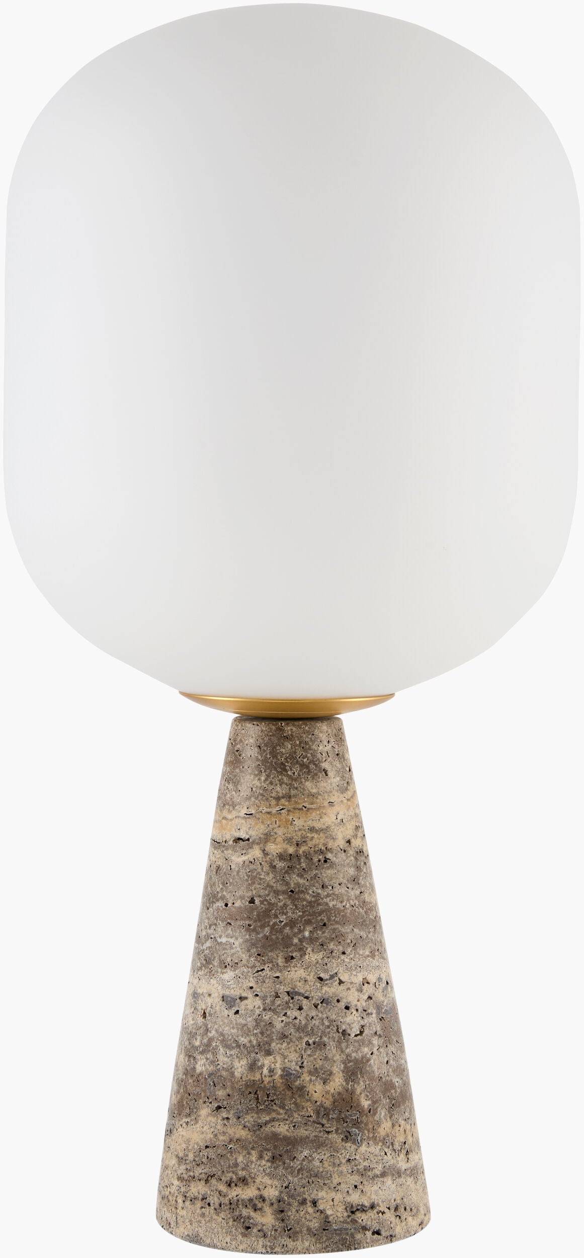 Domara Accent Table Lamp 19" H – profile view