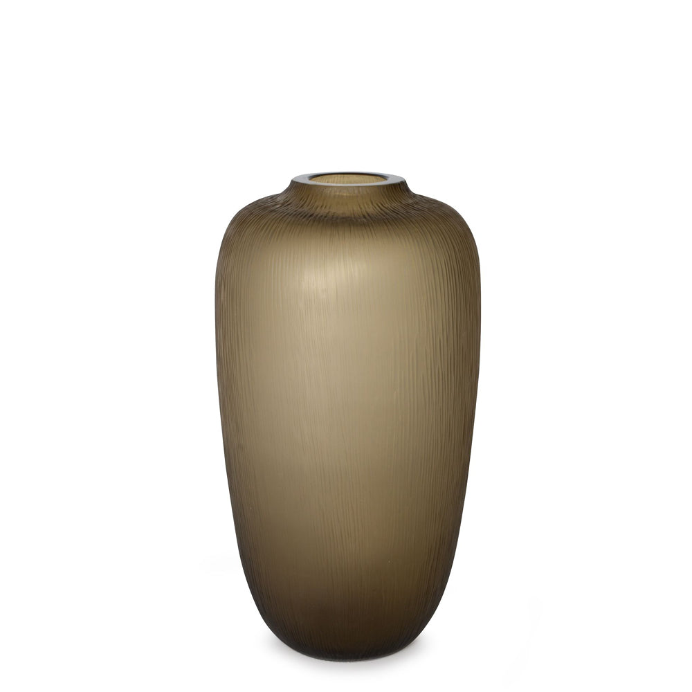 GUAXS Coimbra Tall Vase - Smokegrey - Decor House Furniture