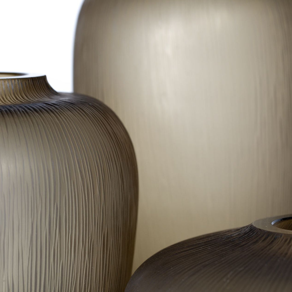 GUAXS Coimbra Tall Vase - Smokegrey - Decor House Furniture