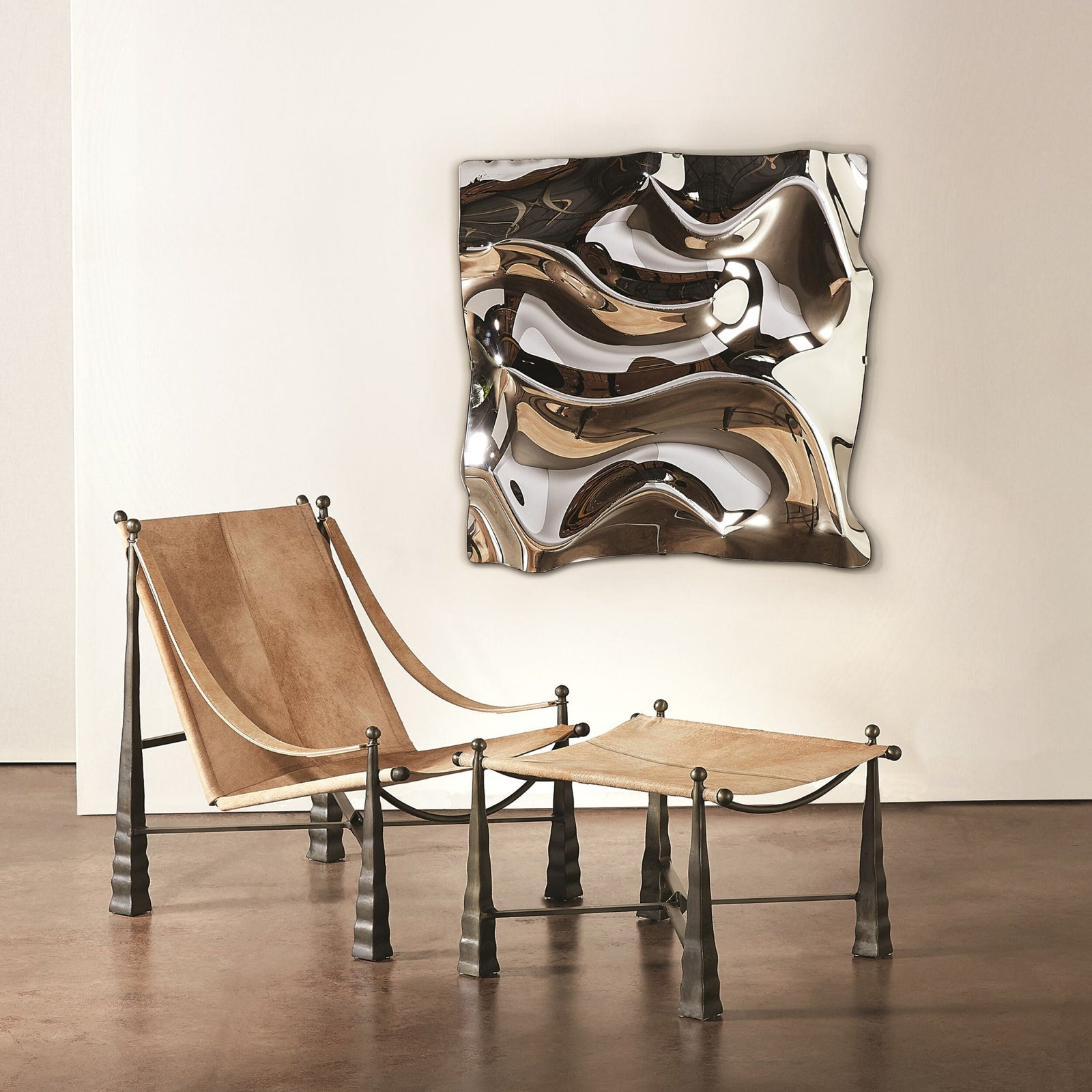 Global Views Cognac Chair – room setting