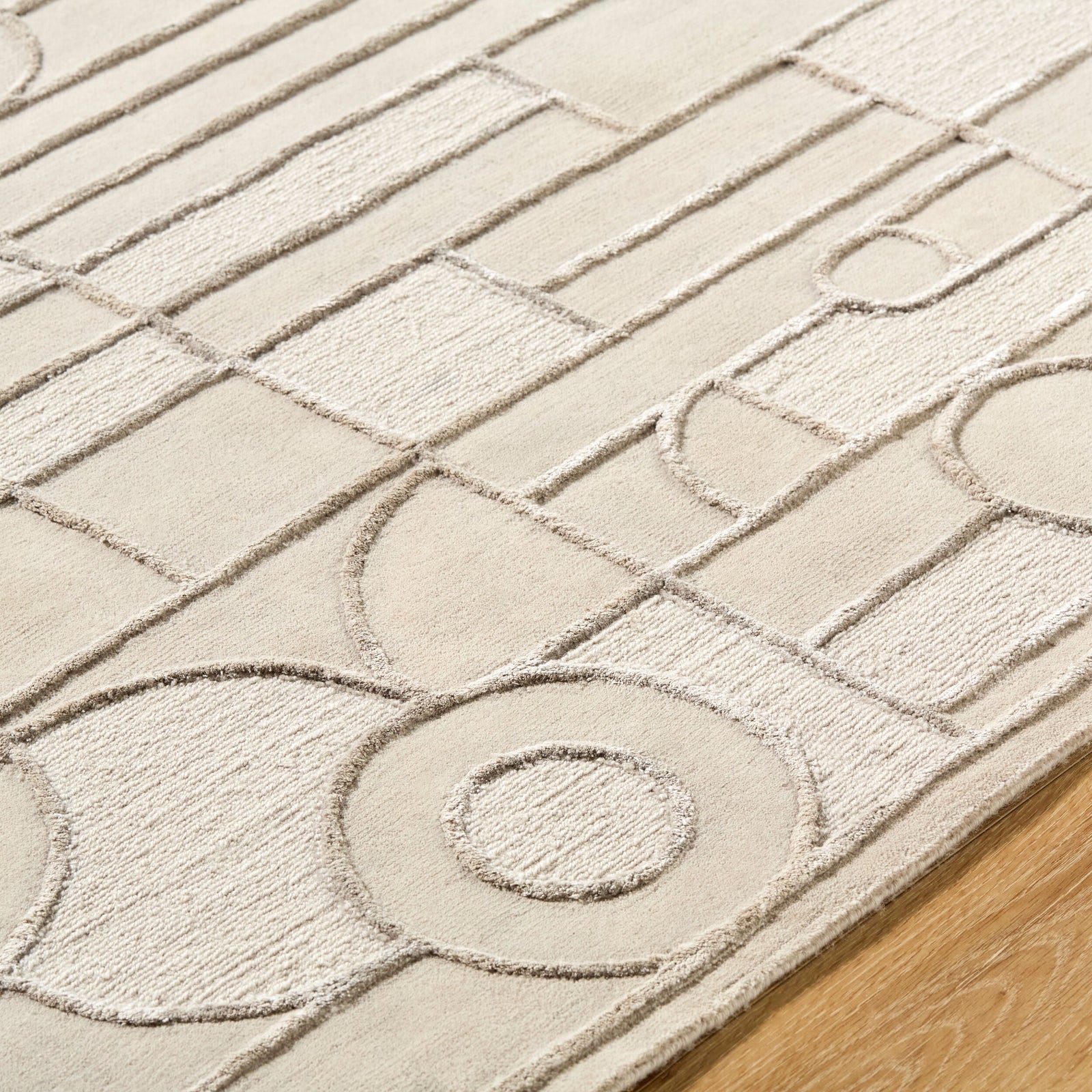 Transcendence Handmade Rug 2' x 3' – texture detail