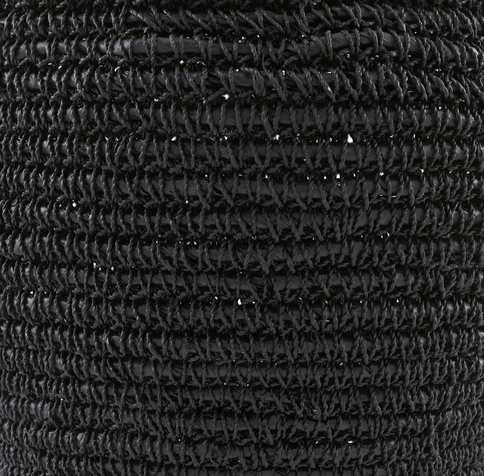 Chiya Vase 21" H Black – texture detail