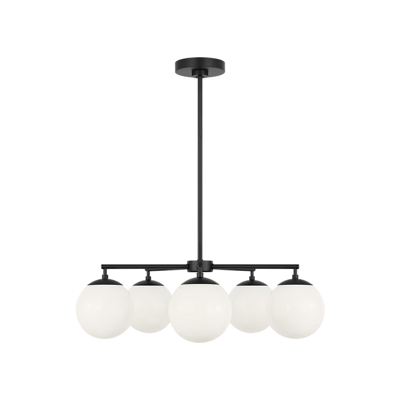 Nube Five Light Chandelier With LED Bulbs