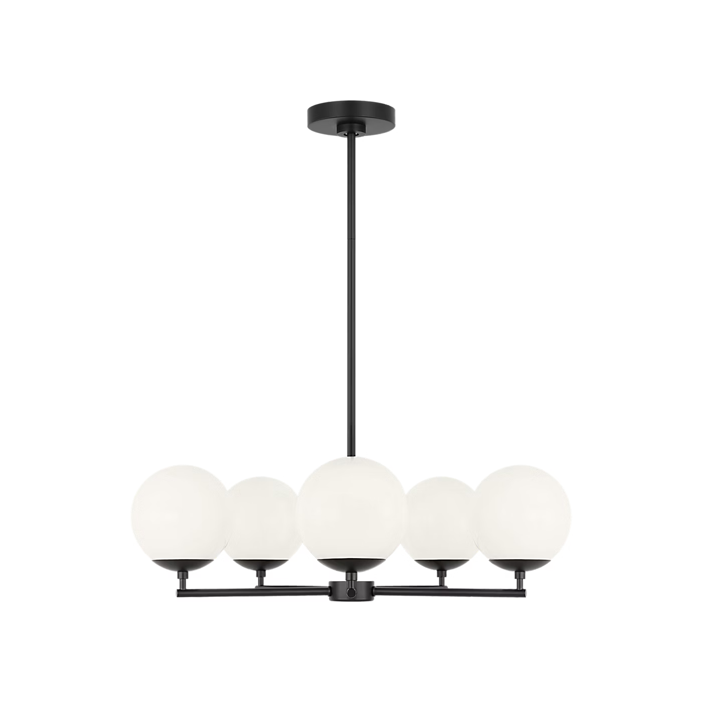 Nube Five Light Chandelier With LED Bulbs