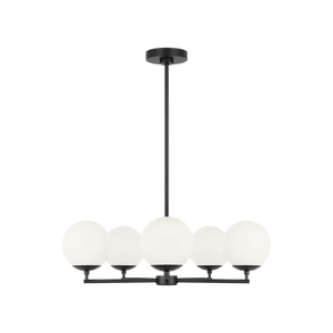 Nube Five Light Chandelier With LED Bulbs