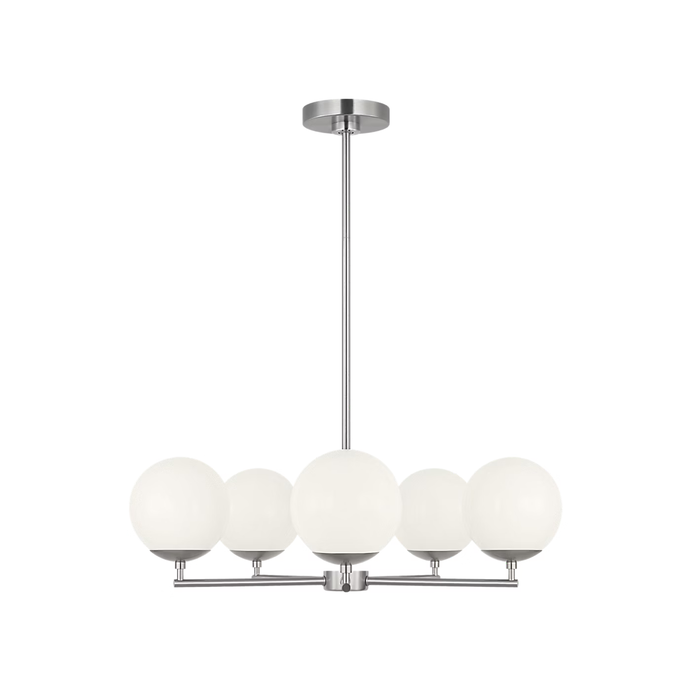 Nube Five Light Chandelier With LED Bulbs